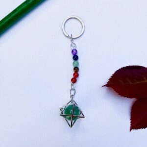 Μπρελόκ Τσάκρα Μέρκαμπα (Αβεντουρίνη)