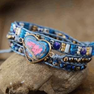 Βραχιόλι Blue Love Jasper