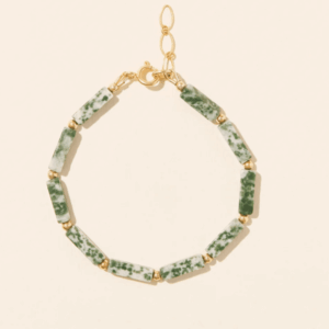 Βραχιόλι Camille Πράσινος Jaspis
