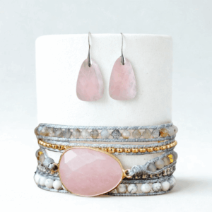 Ροζ χαλαζίας – Σετ Αγάπης