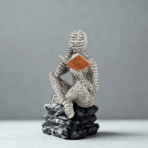 Μινιμαλιστική φιγούρα ανάγνωσης