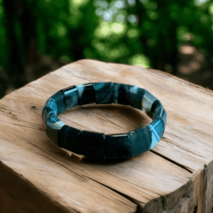 Βραχιόλι μαλαχίτη Cube Green