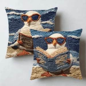 Μαξιλαροθήκη Vintage Penguin 2 τεμ.