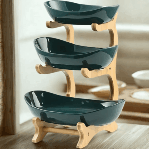 Τριώροφη βάση φρούτων