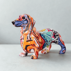 Άγαλμα Boho Dachshund