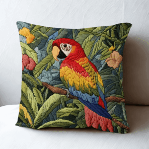 Μαξιλαροθήκη Vintage Parrot