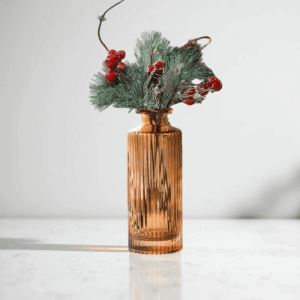 Vintage κεχριμπαρένιο βάζο