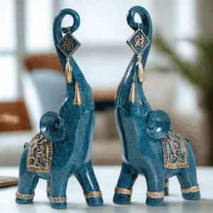 Ζεν Μπλε Ελέφαντας Ζευγάρι