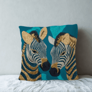 Μαξιλαροθήκη Vintage Zebra