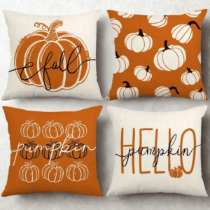 Σετ μαξιλαροθήκης Vintage Φθινοπωρινή 4 τεμαχίων