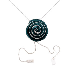 Spiral Blue Κολιέ