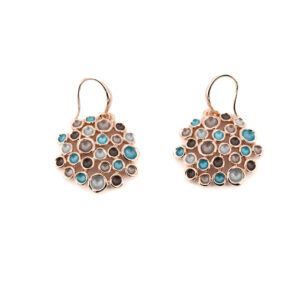 Multi tondi  σκουλαρίκια