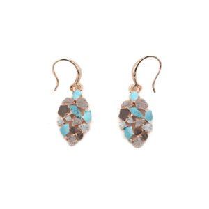 Navetta Mosaico σκουλαρίκια