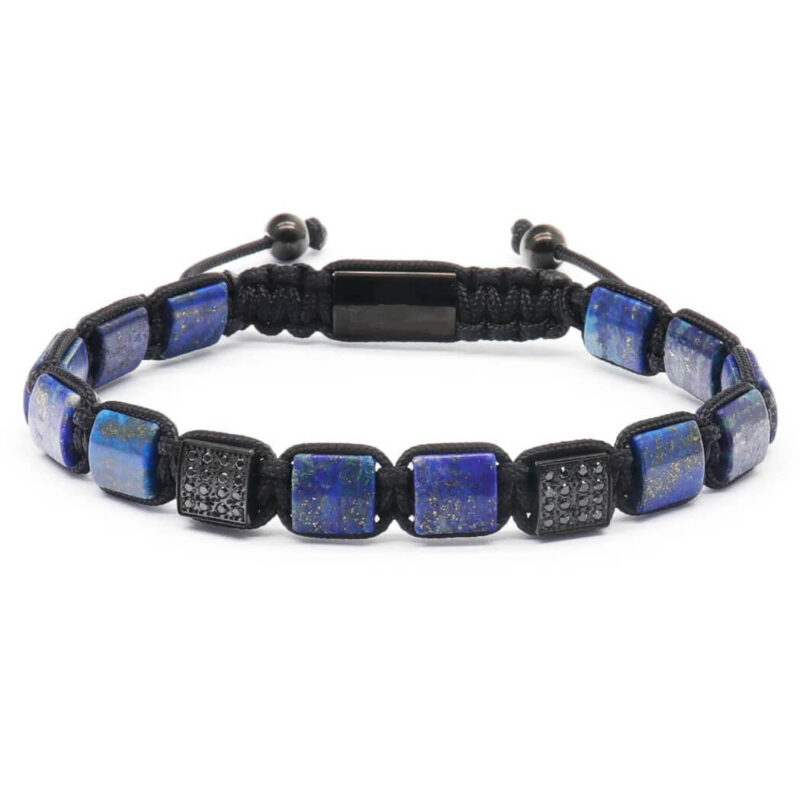 bracelet-lapis-lazuli-flatbead-bracelet-for-men-blue-stones-black-cz-bead-1-1 bracelet-lapis-lazuli-flatbead-bracelet-for-men-blue-stones-black-cz-bead-1-1