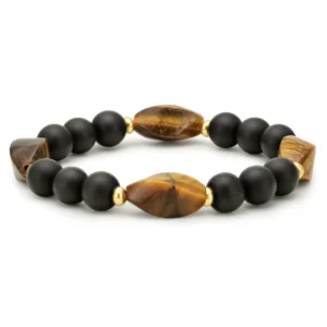 Βραχιόλι Ogun Onix-Máti tis tígris